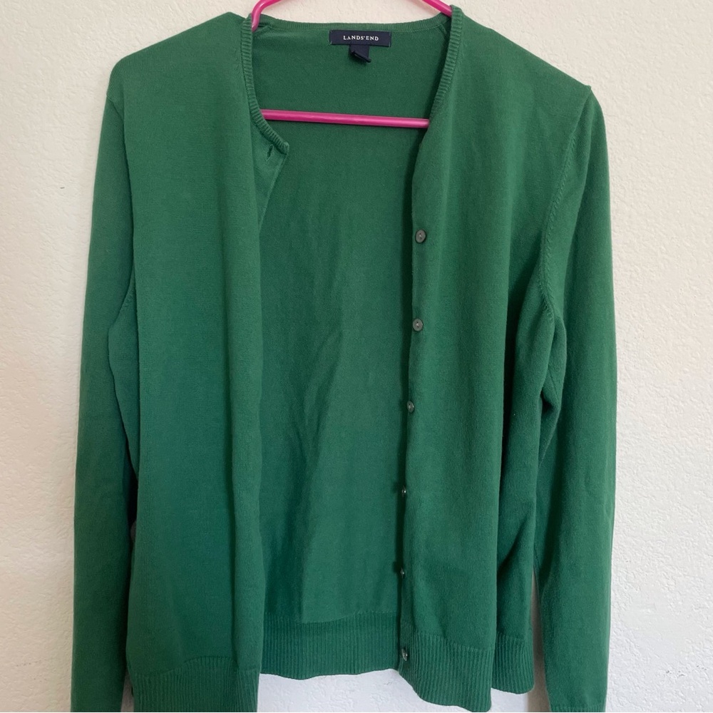 Land's end cardigan